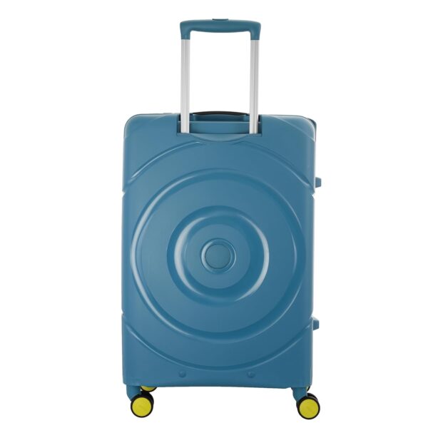 American Tourister Circurity+ 68 CM 8 Wheel with 3 Point TSA Lock Trolley Bag for Travel | Small Polypropelene Suitcase with TSA Lock, Double Wheels & Flexi Packing Straps for Men & Women - Larkspur - Image 4