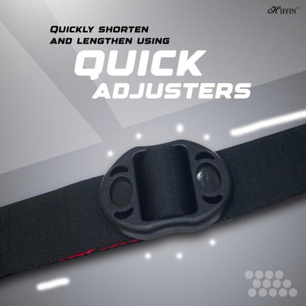 Hiffin Slide Camera Buckle Neck & Shoulder Strap Belt Comfortable & Adjustable Camera Neck & Shoudler Sling Strap for DSLR Camera - Image 4