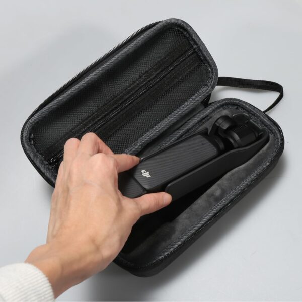 M.G.R.J® Portable Carrying Case Cover for DJI Osmo Pocket 3 Camera (Hard|EVA|Black) (Camera is not Included) - Image 6