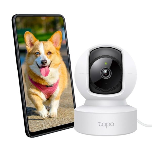 Tapo TP-Link C212 2K Pan/Tilt Indoor Home Security Smart Wi-Fi Camera for Baby Monitor| Motion Detection & Tracking | 2-Way Audio |up to 512 GB SD Card Storage|Works with Alexa & Google Home - Image 2