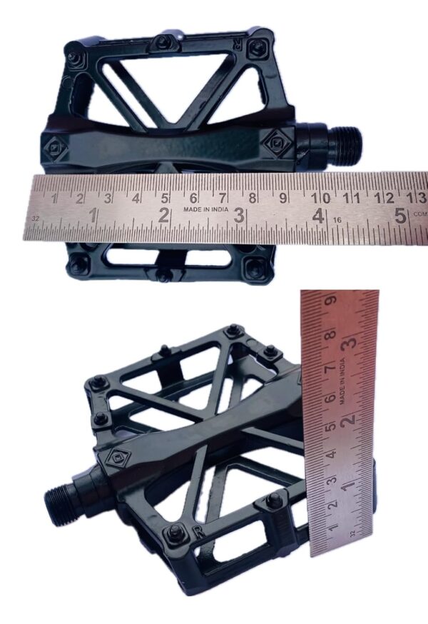 Wavva® Mountain Bike Pedals MTB Pedal for BMX Non-Slip Lightweight Aluminum Alloy Off Road Bicycle Cycling Platform Cycle Pedal. (Quality Product Only) - Image 2