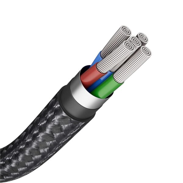 amazon basics Usb A To Lightning Pvc Molded Nylon Mfi Certified Charging Cable For Tablet,Personal Computer,Smartphone (Black,1.8 Mtr) - Image 3
