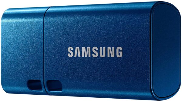 SAMSUNG Type-C™ USB Flash Drive, 64GB, Transfers 4GB Files in 15 Secs w/Up to 300MB/s 3.13 Read Speeds, Compatible w/USB 3.0/2.0, Waterproof, Blue - Image 3