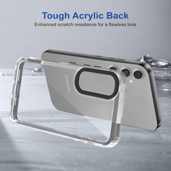 amazon basics Back Case Cover for Samsung Galaxy A35 5G (TPU + PC_Transparent) - Image 6