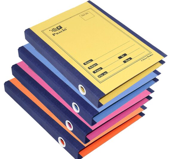 DAHSHA 12 Pack Spring Files A4 Size Paper Folder Cobra File Document Organizer Certificates Holder- Color May Vary (35 x 26 x 3.5 cm) - Image 9