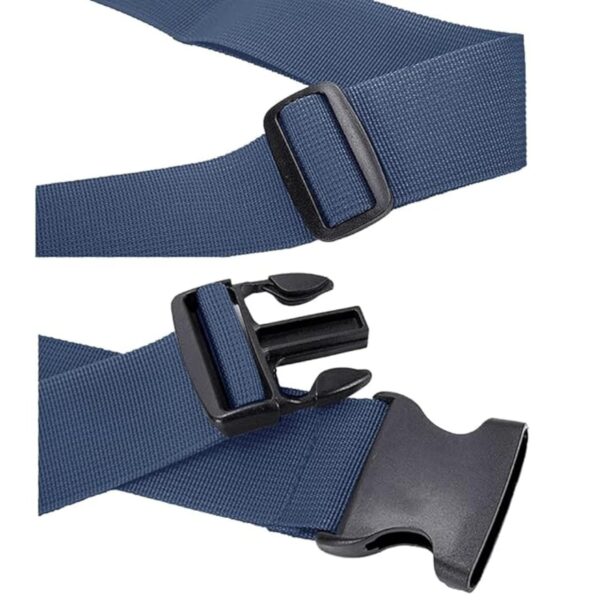 APAV Luggage Straps Belt Heavy Duty Adjustable with Buckle Clips for Suitcase | Trolleys and All Kind of Luggages | for Traveling Business/Leisure Trip (Pack of 4 (NB)) - Image 4