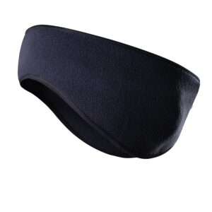 Fleece Ear Warmers/Muffs Headband for Men & Women Kids Perfect for Winter Running Yoga Skiing Work Out Riding Bike in Cold and Freezing Days