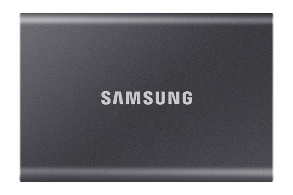 Samsung T7 1TB Up to 1,050MB/s USB 3.2 Gen 2 (10Gbps, Type-C) External Solid State Drive (Portable SSD) Grey(MU-PC1T0T) - Image 2