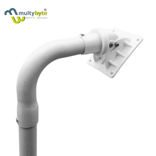 L Type 27 Inch CCTV Camera Stand Waterproof Wall Mount Bracket Holder Sturdy Rustproof Construction Universal Camera Bracket Compatible with CCTV/IP Cameras - Image 7