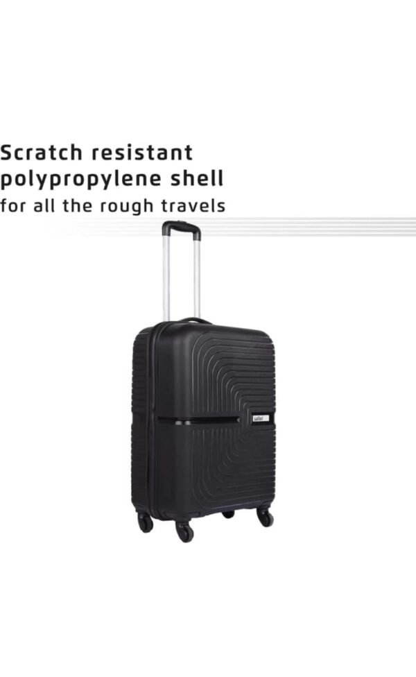 Safari Trolley Bag for Travel Black, Set of 2 - Image 8