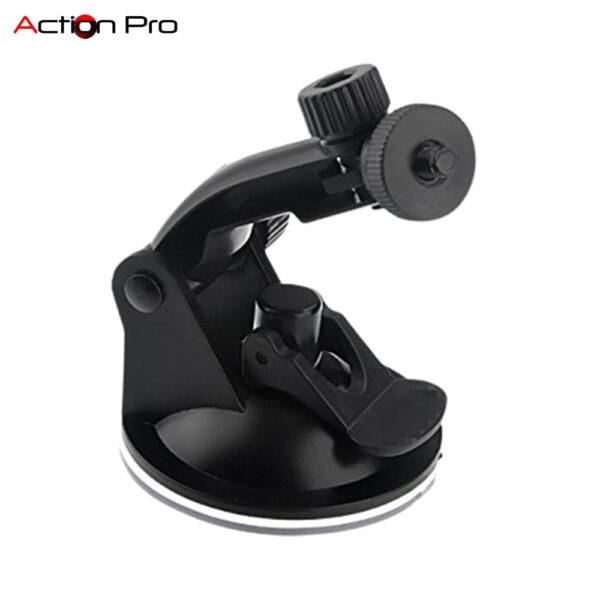 Action Pro Car Suction Cup Window Glass Mount Holder Tripod Adaptor Camera Accessories Compatible with GoPro-13 12 11 10 9 8 7 6 5 4 3+ 3 SJCAM Yi 4K Eken & Other Action Cameras - Image 3