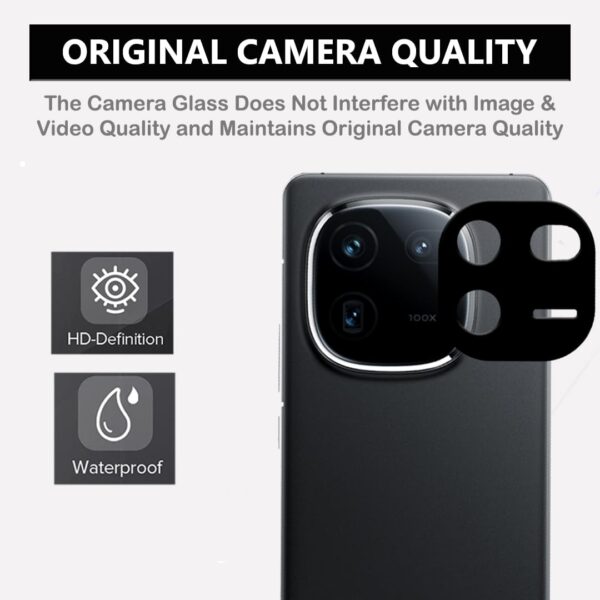 Tough Lee Camera Lens Protector Tempered Glass for IQOO 12 5G / 12 Pro 5G (with Easy Installation Kit, Scratch Proof) (Pack of 2) - Image 4