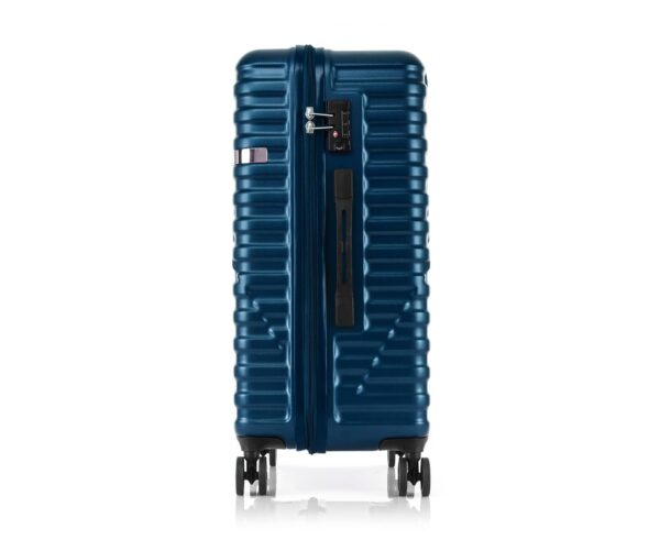 American Tourister Sky Bridge TSA Medium Size Hard-Sided Checkin Luggage Trolley 68 cm Navy - Image 4
