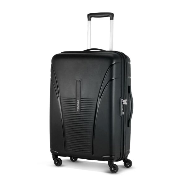 American Tourister Ivy Polypropylene 68 cms Black Hardsided Check-in Luggage (FO1 (0) 09 002) with TSA Lock - Image 2