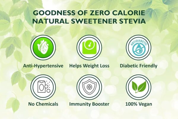 Misstevia Sugar Free Sweets Gift Box | 250gm Sugar Free Sweets and Sugar Free Mouth Freshener| Stevia Sweetened Kaju burfi Badam Malai Peda Kesar Malai Peda Kaju Almond Laddu Mango Malai Sandesh Dryfruit Coconut Laddu 250gm Sweets | Green Mango Goli 110g | Sweet Saunf 50g |Gift Hamper for any occasion - Image 7