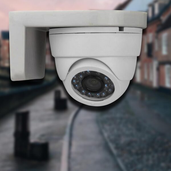 MX Camera Stand for CCTV Dome Cameras 4" Size for Indoor or Outdoor Wall Mount Bracket - Grey - Pack of 1 - Image 4