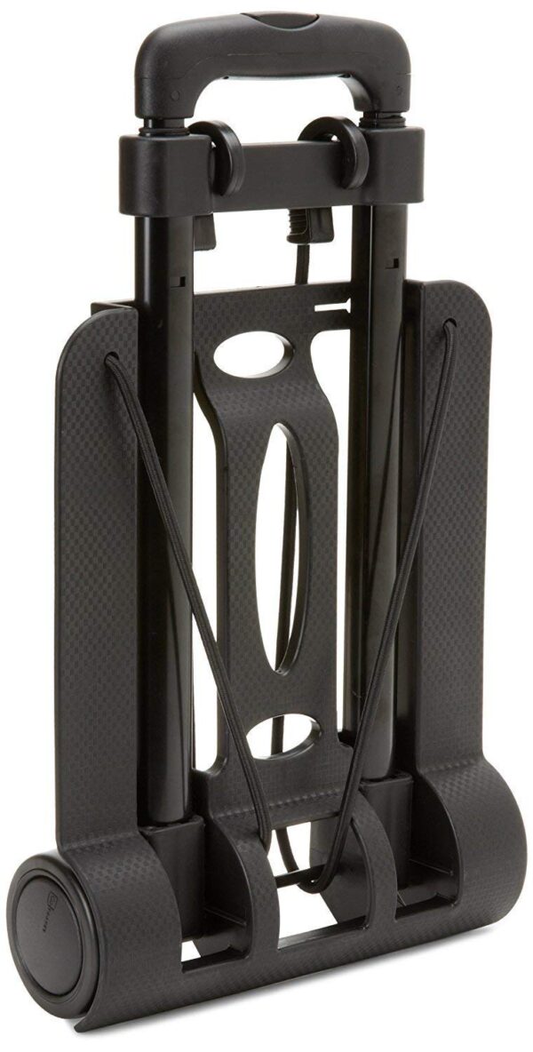 VIPREKHO Foldable Lightweight Travelling Luggage Cart Carrier Trolley with Extendable Adjusted Handle (Multi Color) - Image 7