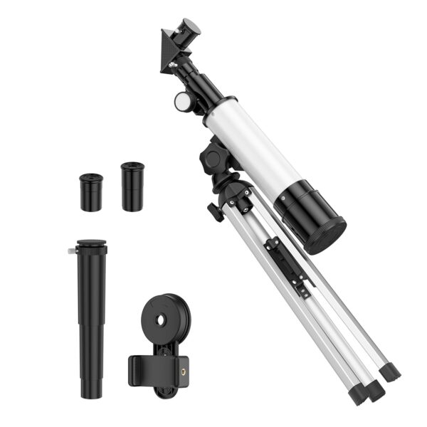 Amazon Basics | 90X Zoom HD Focus Astronomical Telescope Refractor | with Mobile Stand and Portable Tripod Stand | High Power Telescope Gift for Kids | Explore Moon, Planets, Stargazing - Image 8