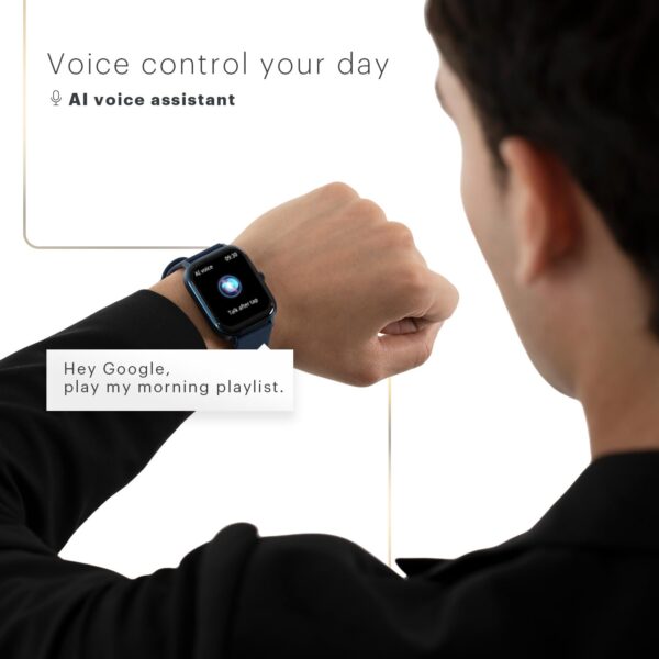 Noise Pulse 2 Pro [New Launch] 1.8" Vibrant Display, Bluetooth Calling Smart Watch for Men & Women, 7 Days Battery Life, Metallic Finish, Built-in Games, Voice Assistance, Health Suite (Elite Black) - Image 6
