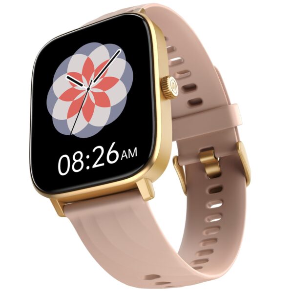 Noise Quad Call 1.81" Display, Bluetooth Calling Smart Watch, AI Voice Assistance, 160+Hrs Battery Life, Metallic Build, in-Built Games, 100 Sports Modes, 100+ Watch Faces (Rose Pink) - Image 2