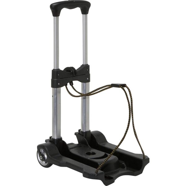 VIPREKHO Foldable Lightweight Travelling Luggage Cart Carrier Trolley with Extendable Adjusted Handle (Multi Color) - Image 4