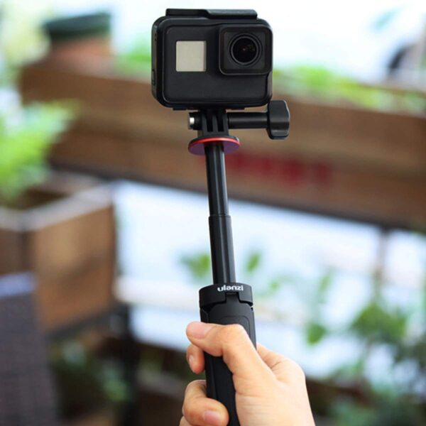 Ulanzi MT-09 Extention Vlog Tripod Mini Portable Handle Grip for Gopro Hero 8 7 6 5 GoPro max Black Session Osmo Action Camera - Image 7