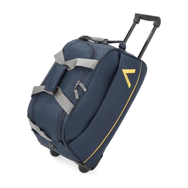 Aristocrat Cadet Polyester 52 Cms Wheel Travel Duffle Bag (Blue), 30 Centimeters - Image 2