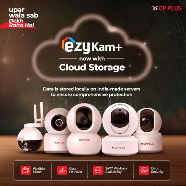 CP PLUS 3 MP Full HD Smart Wi-fi CCTV Camera | 360° Pan & Tilt | View & Talk | Motion Alert | Night Vision | SD Card (Up to 128 GB) | Alexa & OK Google | 2-Way Talk | IR Distance 10Mtr | CP-E35A - Image 11