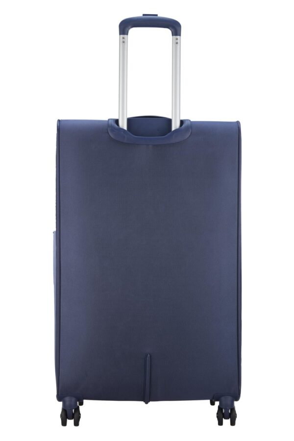 VIP Unicorn Nxt 8W Str 80 Cm | Check-in Polyester Soft Sided 8 Wheels Spinner Trolleys (Blue, Large) - Image 3