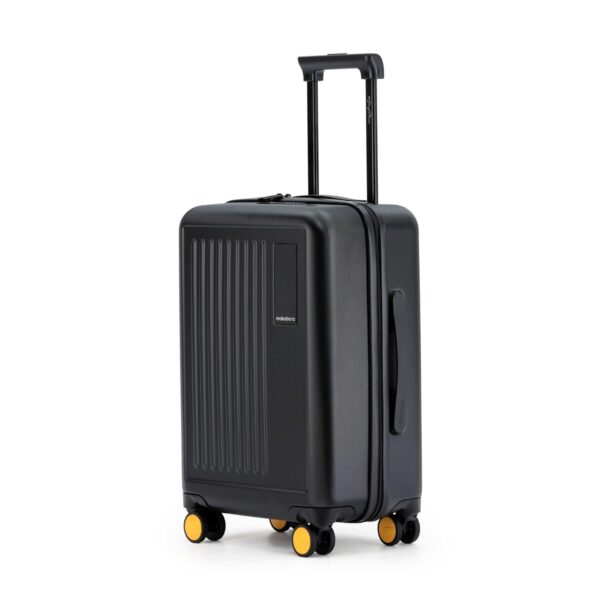 MOKOBARA The Transit Trolley Luggage|40L Capacity TSA Lock Silent Ninja Spinner Wheels Telescopic Handle Polycarbonate Hardshell|Ideal for Travel & Weekend Getaways (Small Black 2.0 Cabin) - Image 2