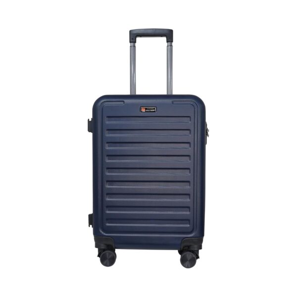 Swiss Military 20 Inch Luggage, Unbreakable Polycarbonate Cabin Size Luggage Blue Color, Textured Hard-Sided Trolley Luggage/Suitcases, HTL99, Blue - Image 10