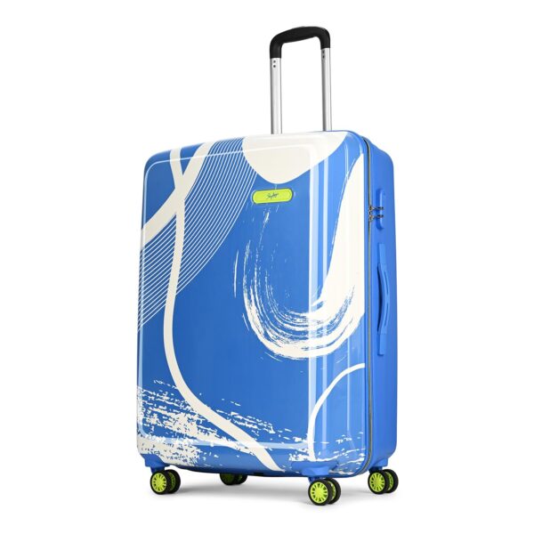 Skybags Splash Large Size Hard Luggage (75 cm) | Printed Luggage Trolley with 8 Wheels and in-Built Combination Lock | Unisex - Image 4