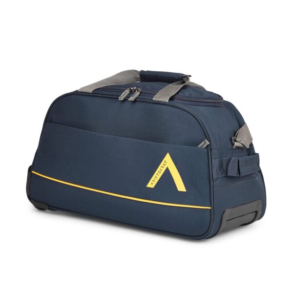 Aristocrat Cadet Polyester 52 Cms Wheel Travel Duffle Bag (Blue), 30 Centimeters - Image 3
