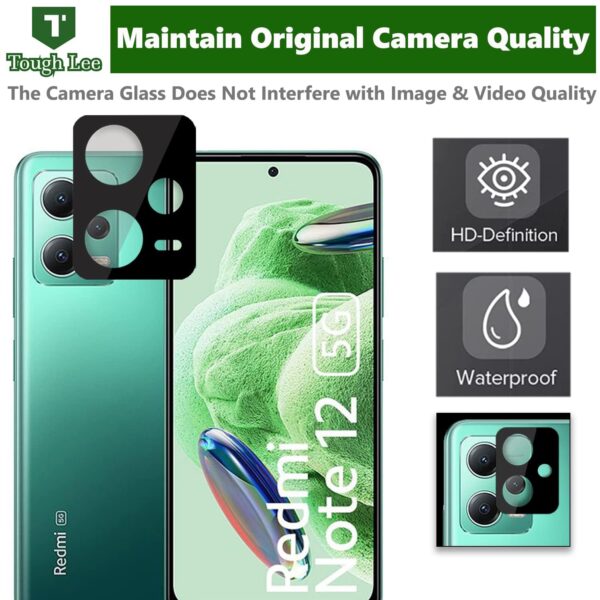 Amazon Brand - Solimo Camera Lens Protector for Redmi Note 14 Pro Plus 5G (9H Hardness.Scratch Resistance) with Free Installation Kit Clear - Image 7