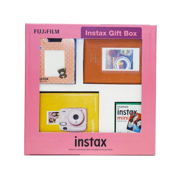 Fujifilm Instax Mini 11 Instant Camera (Blush Pink) Gift Box with 10 Shots - Image 6