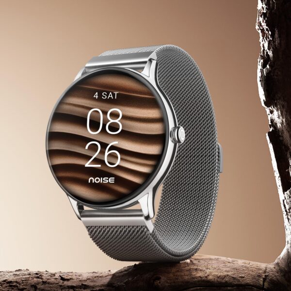 Noise Twist Go Bluetooth Calling Smart Watch for Women with Sleek Metal Dial, Glossy Finish, 1.39" Display, 100+ Watch Faces, IP68, Sleep Tracking, Voice Assistance, Upto 7 Days Battery (Gold Link) - Image 4
