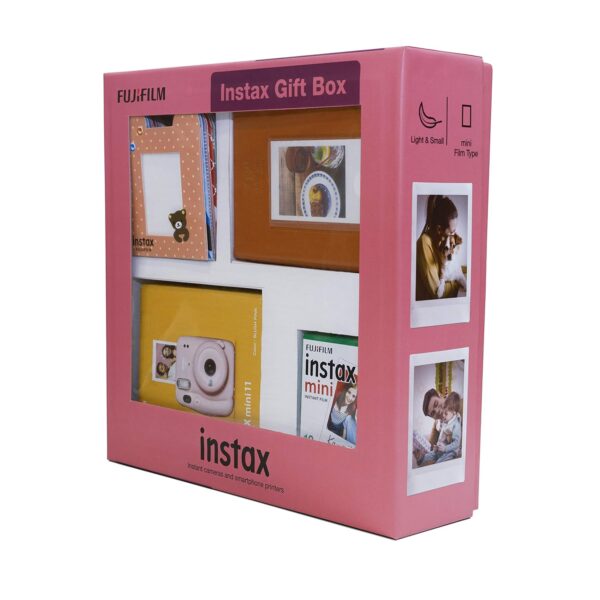 Fujifilm Instax Mini 11 Instant Camera (Blush Pink) Gift Box with 10 Shots - Image 5