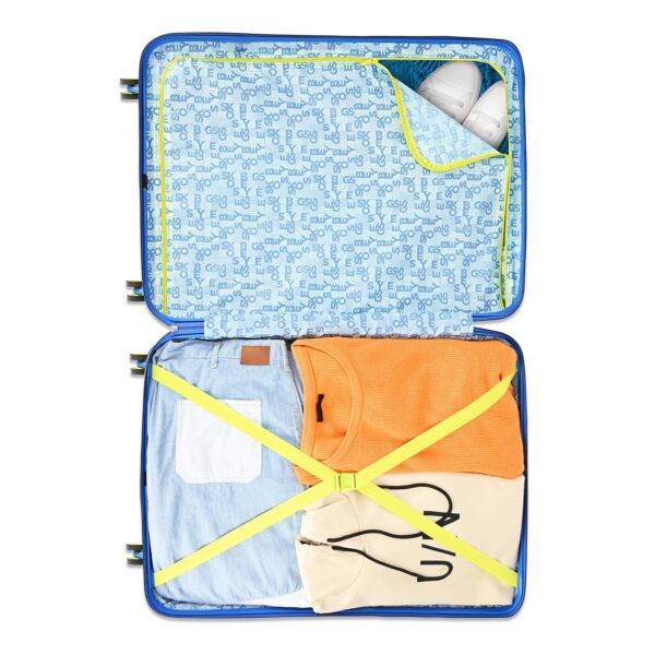 Skybags Splash Large Size Hard Luggage (75 cm) | Printed Luggage Trolley with 8 Wheels and in-Built Combination Lock | Unisex - Image 10