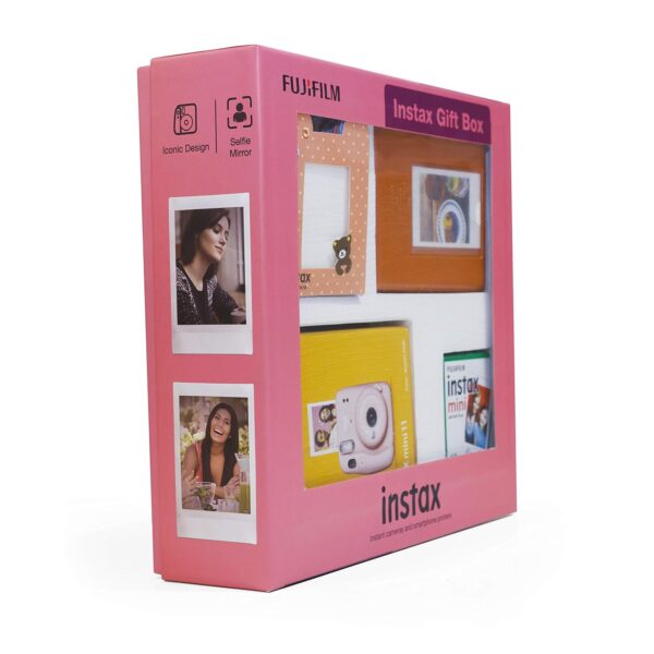 Fujifilm Instax Mini 11 Instant Camera (Blush Pink) Gift Box with 10 Shots - Image 4