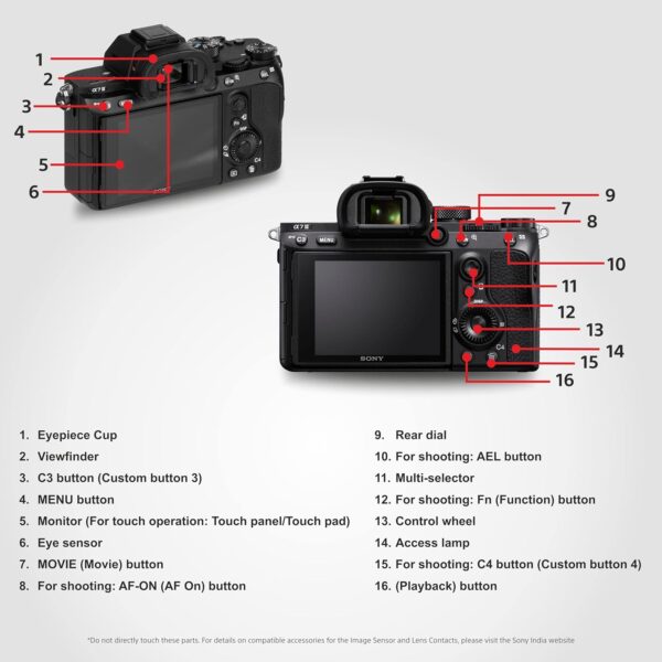 Sony Alpha ILCE-7M3K Full-Frame 24.2MP Mirrorless Digital SLR Camera with 28-70mm Zoom Lens | 4K Full Frame | Real-Time Eye Auto Focus | Tiltable LCD, Low Light Camera - Black - Image 9