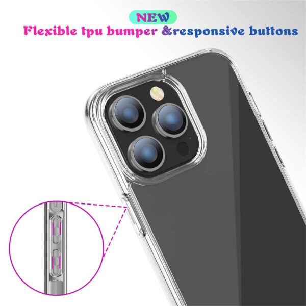 Amazon Brand - Solimo for Moto Edge 60 Fusion 5G Premium Transparent Soft Silicon Crystal Clear Back Cover [Transparent] - Image 7
