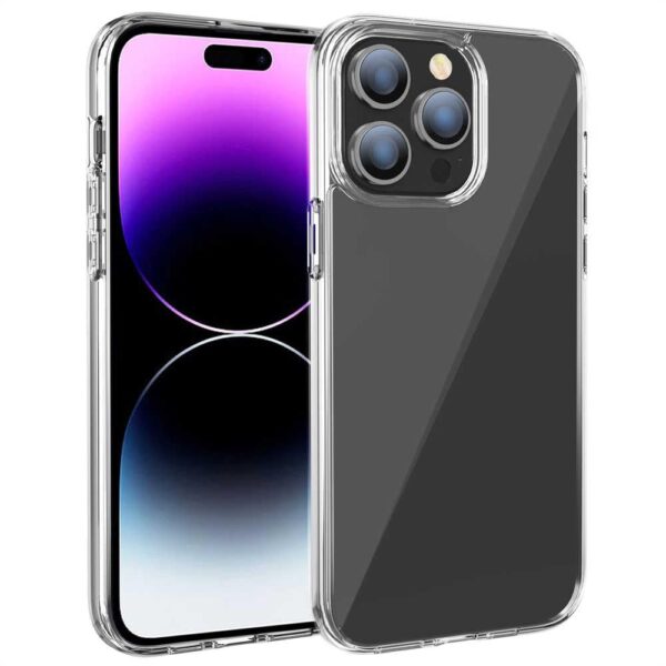 Amazon Brand - Solimo for Moto Edge 60 Fusion 5G Premium Transparent Soft Silicon Crystal Clear Back Cover [Transparent] - Image 3