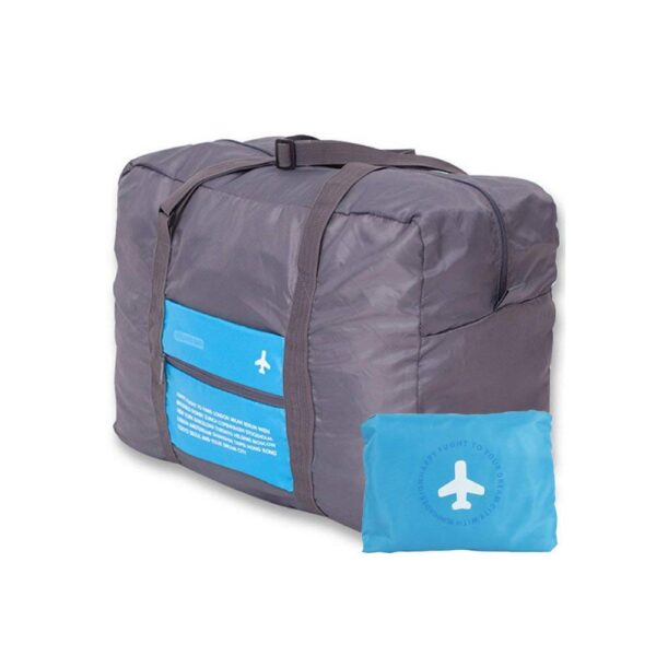 Qureza Flight Travel Bags for Luggage Spacious with Pockets Foldable Weekender Zipper Duffle Bag for Stylish Handbag Conveniently Carry on Trolley Waterproof Bag(Multi Color) - Image 2