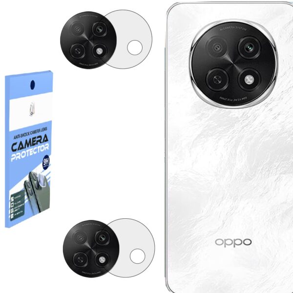 Berries™ (Pack of 2) Camera Guard Camera Lens Protector Compatible For OPPO F29 PRO 5G (Unbreakable Material) with Easy Installation Kit - Image 2