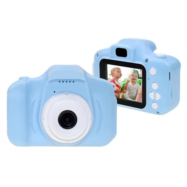Rockvit Kids Digital Camera – HD Mini Camera for Boys & Girls Ages 3-12 | 13 MP Toy Camera with 2" Screen, Video Recorder, Face Focus, Filters & Games (Blue) - Image 2