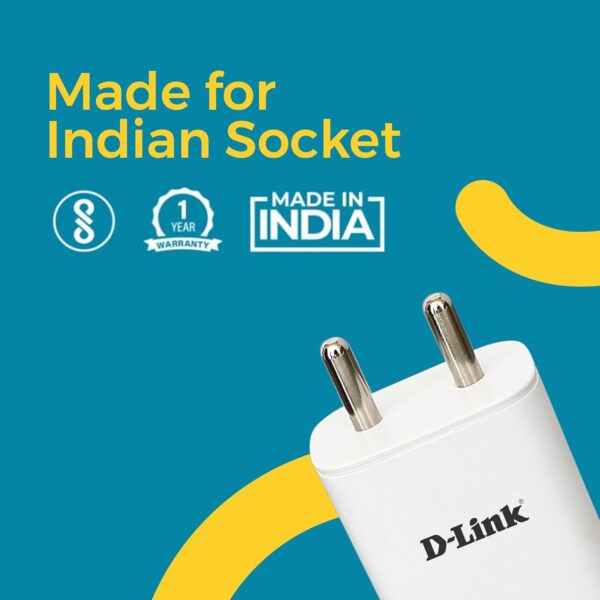D-Link 45W GaN Fast Charger with PD 3.0 & QC 4+|Dual Port USB-C & USB-A Adapter|FREE 1M Type-C to Type-C Cable|Compact Travel Charger with Multi-Protection|Compatible with iPhone, Android, iPad & More - Image 7