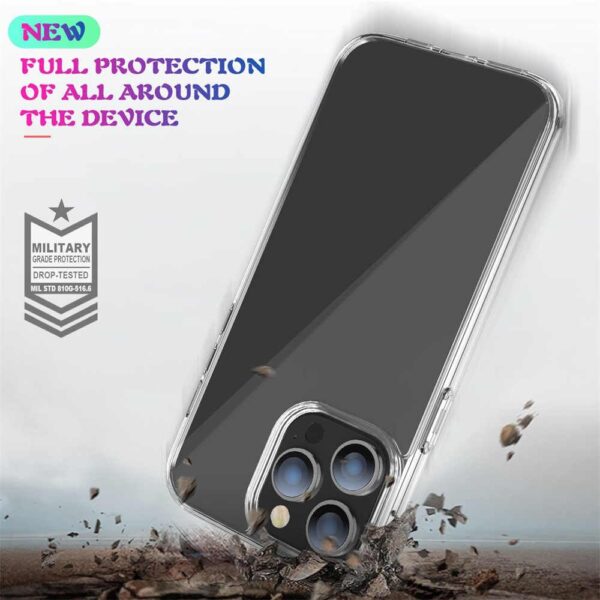 Amazon Brand - Solimo for Moto Edge 60 Fusion 5G Premium Transparent Soft Silicon Crystal Clear Back Cover [Transparent] - Image 6