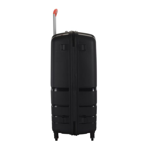 American Tourister Upland Sport 79 CM Large Checkin Polypropylene (PP) Hard 4 Wheels Spinner Luggage/Suitcase/Trolley Bag for Travel (Black) - Image 5