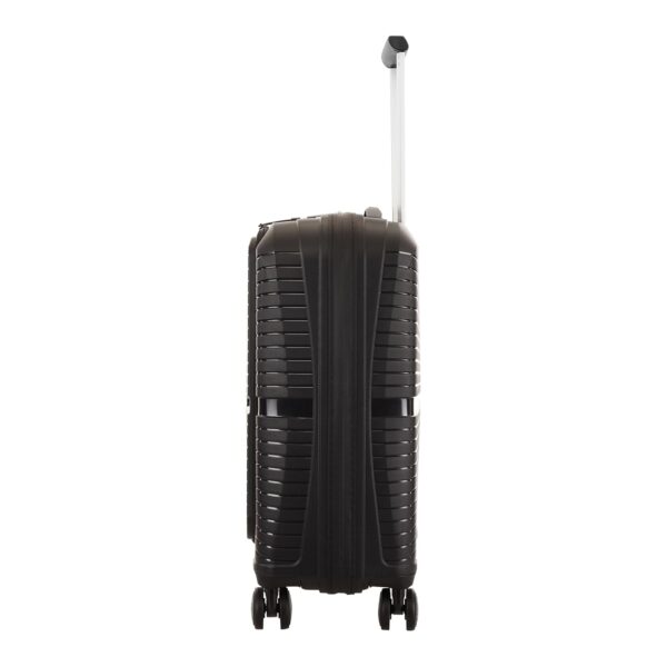 American Tourister AIRCONIC2.0 SP 55 cm Small Cabin Front Opening Polypropylene (PP) Hard 8 Wheels Spinner Luggage/Suitcase/Trolley Bag for Travel (Black) - Image 6
