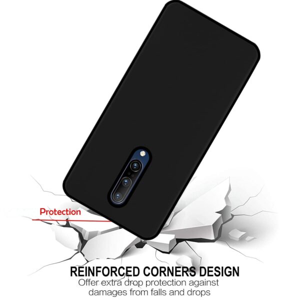 Amazon Brand - Solimo Cover for OnePlus 7 Pro (Rubber_Black) - Image 5